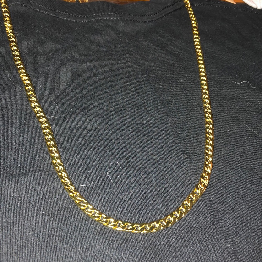18k necklace